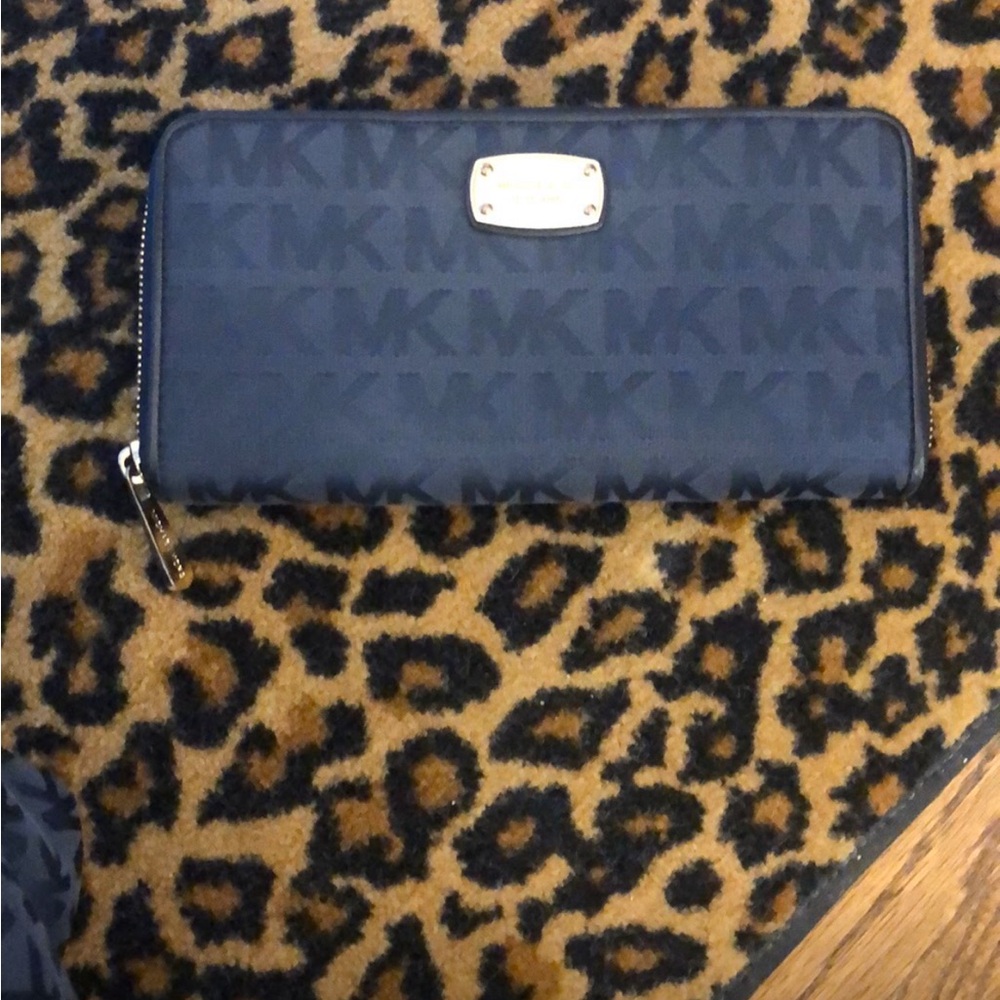 Michael Kors Blue Wallet